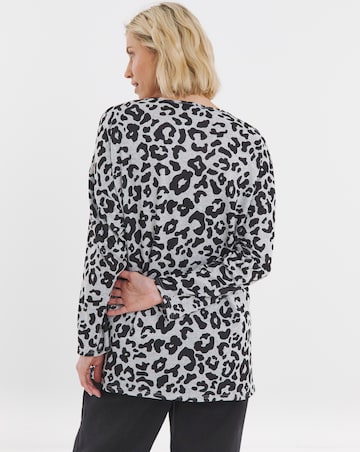 Soft Touch V-Neck Longline Top