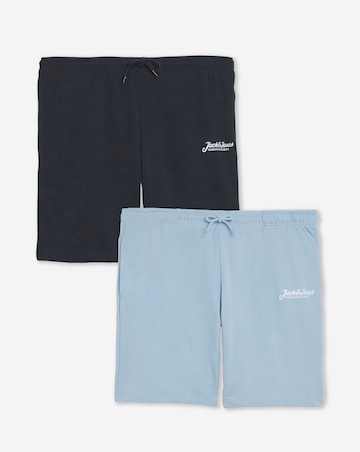 Jack & Jones Beau Sweat Shorts 2 Pack - Multi