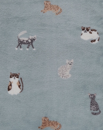 Kitty Kat Fleece Throw