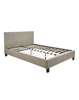 Hayden Faux Leather Bed Frame - Image