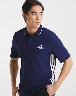 adidas 3 Stripes Pique Polo - Image