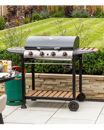 George Foreman 4 Burner Gas BBQ