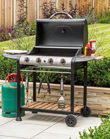 George Foreman 4 Burner Gas BBQ