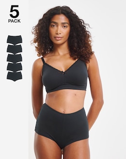 5 Pack Boy Short Knickers - Image