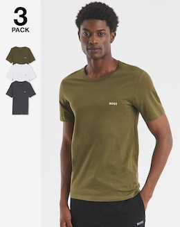 BOSS 3 Pack Classic Lounge T-Shirt - Image