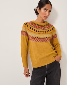 Monsoon Fran Fair Isle Jumper