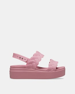 Crocs Brooklyn Woven Low Wedge Sandals - Image