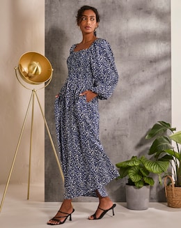 FatFace Lola Mark Make Midi Dress - Image