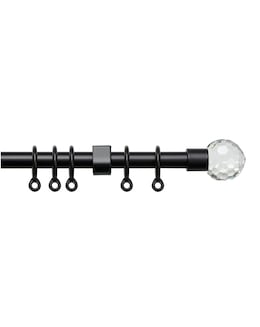 13-16mm Ball Extendable Curtain Pole Set