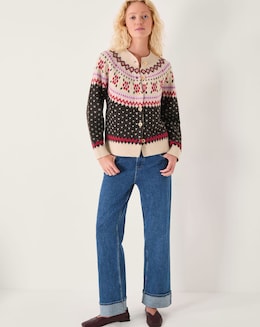 Monsoon Feliz Fair Isle Cardigan
