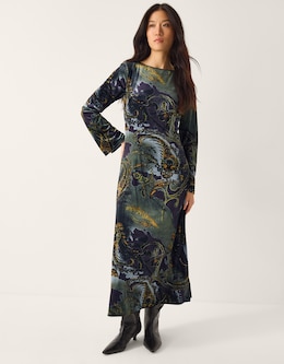 Monsoon Delta Jersey Midi Dress