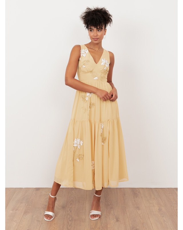 Maya Deluxe Maya Deluxe Dames jurk voor bruiloft gast plus Maya Deluxe Maya Deluxe Dames jurk voor bruiloft gast plus