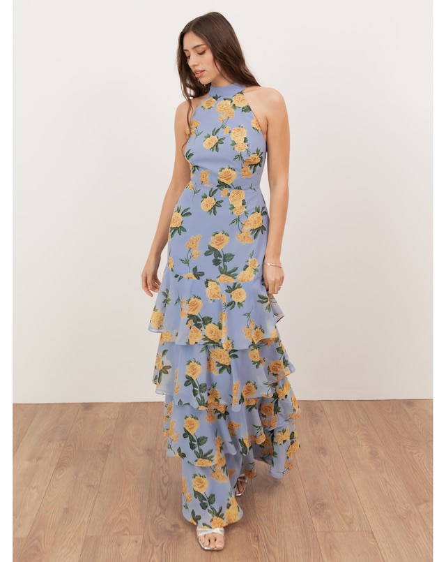 jersey casual maxi dresses Rayne Jersey Maxi Dress Black / XL
