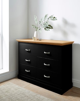 Julipa Ashford 6 Drawer Wide Chest - Image