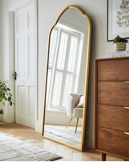 Gold Arched Leaner Mirror - Image