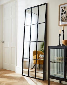 Window Frame Leaner Mirror - Image