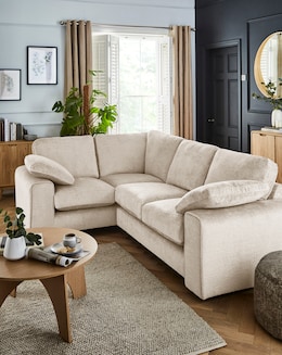 Hunter Chenille Left Hand Corner Sofa