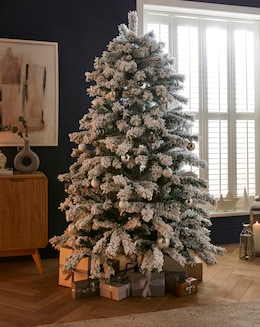 Aspen Flocked Christmas Tree - Image