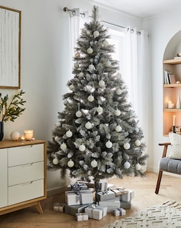 Grey Glitter Christmas Tree - Image
