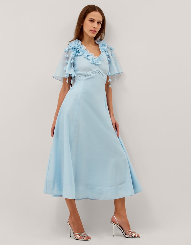 monsoon dresses Vintage 90s Monsoon Dress - Flowy - Sleeveless main image 1