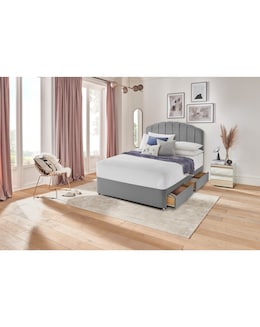 Silentnight Fabric 4 Drawer Divan Base - Image