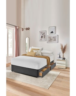 Silentnight Velvet 4 Drawer Divan Base - Image