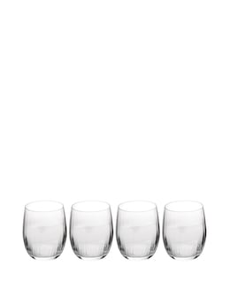 Mikasa Treviso Set of 4 Stemless Wine Glasses