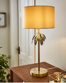 Tropical Palm Tree Table Lamp - Image