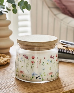 Julipa Wildflower Glass Jar Candle - Image