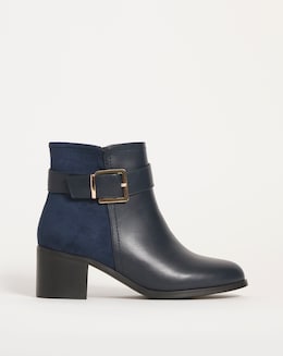 Cushion Walk Block Heel Boot EEE Fit - Image