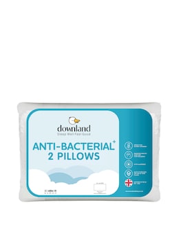 Anti-Bacterial Pack of 2 Pillows