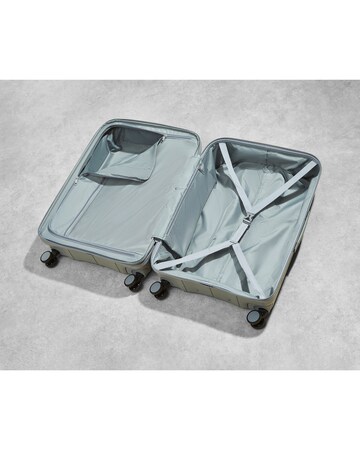 Rock Pixel 3pc Suitcase Set - Grey