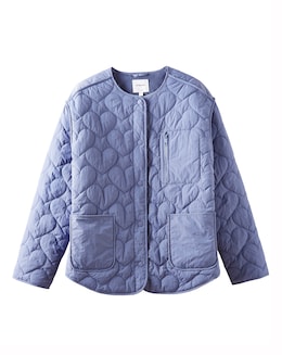 Blue Heart Quilted Jacket - Image