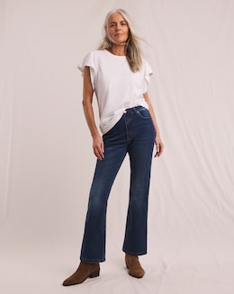 Julipa Bootcut Mid Rise Jean - Image