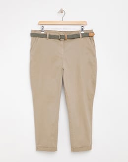 Julipa Chino Trouser With Belt - Image
