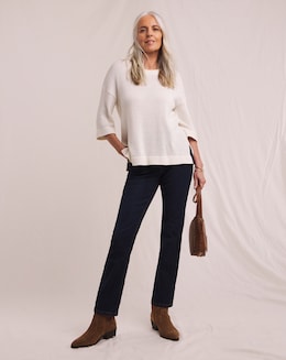 Julipa Slim Fit Mid Rise Jean