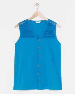 Julipa Lace Trim Vest - Image