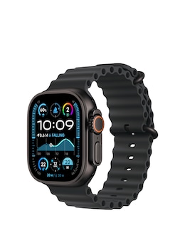 Apple Watch Ultra 2 GPS/Cellular 49mm Black Titanium Case with Black Ocean Band