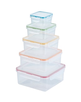 LocknLock 5 Piece Assorted Container Set