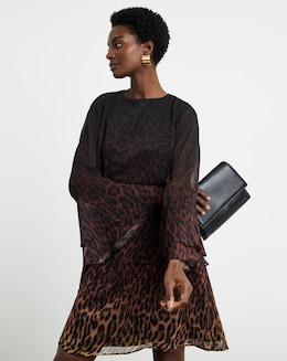 Joanna Hope Crinkle Shift Dress - Image