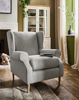 Julipa Chiltern Fabric Accent Chair - Image