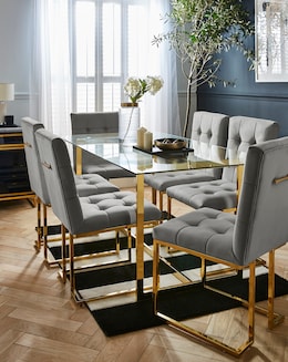 Joanna Hope Fallon 6 Seater Table with 6 Chairs