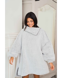 Jim Jam the Label Oversized Borg Hoodie