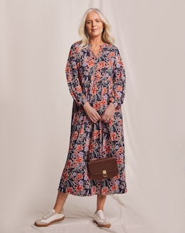 Julipa Printed Jersey Midi Dress - Image