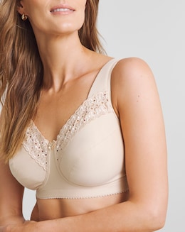 Miss Mary Broderie Anglaise Bra Skintone - Image