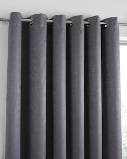 Fusion Strata Eyelet Curtains - Image
