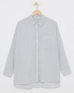 Washed Stripe Shirt - Image