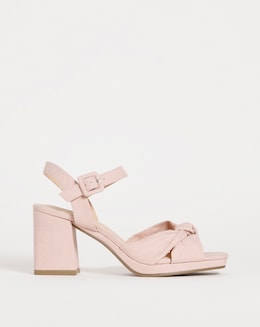 Knotted Vamp Platform Sandal EEE Fit - Image
