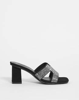 Joanna Hope Diamante Heel Sandal EEE Fit - Image