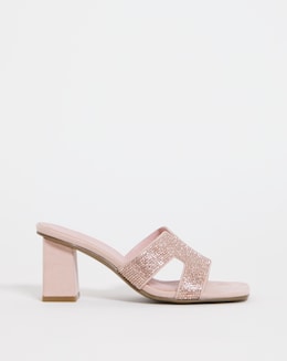 Joanna Hope Diamante Heel Sandal E Fit - Image